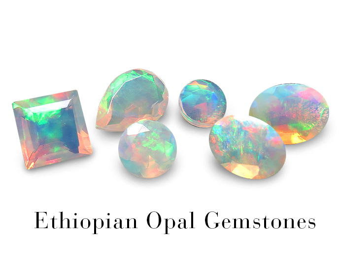 天然石ルース・エチオピアンオパール（裸石）の卸売り通販